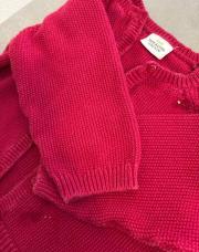 Gilet framboise 12m TAO