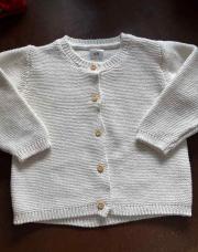 Gilet blanc H&m 62cm