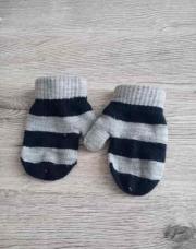 Moufles bébé C&A gris et bleu