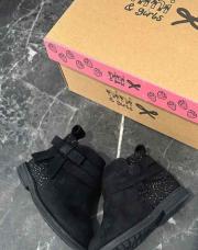 Botte noir paillettes pointure 20