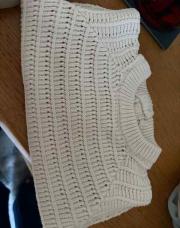 Pull blanc cassé 
