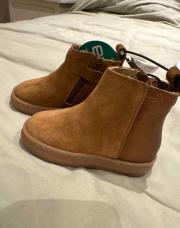 Bottes daim Obaïbi taille 20