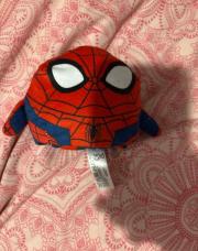 Doudou Spiderman réversible 
