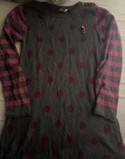 Robe pull marron SM 8