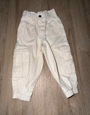 Pantalon cargo beige 1-2ans 