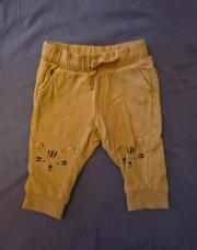 Jogging jaune lion H&M 68 cm