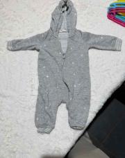 pyjama capuche étoiles