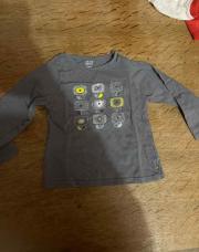 T-shirt gris jaune 23M
