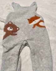pyjama salopette renard