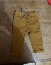 Jean brun bouton 6M