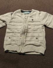 gilet gris zipp