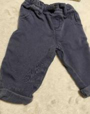 pantalon gris bleu