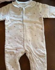 Pyjama Kiabi 12mois blanc 