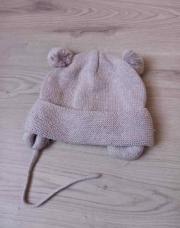 Bonnet H&M 74/80 beige 