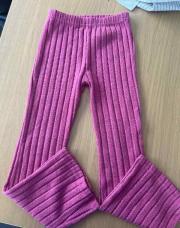 Pantalon chaud bordeaux-9 ans 