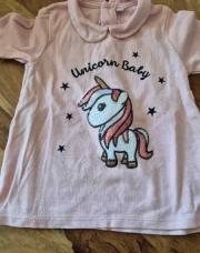 Lm rose licorne 18M