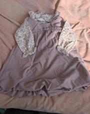 Ensemble T-shirt Manche longue Robe ballon -  6 mois 