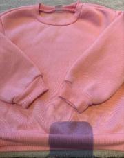 Pull rose molletonné 2-3ans