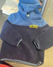 Pull chaud bleu marine 3 ans 