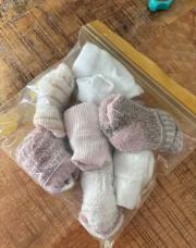 Lots chaussette nouveaux née 