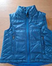 Doudoune sans manches bleu TQF 3 ans