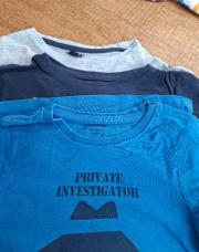 Lot 4 tshirt longues manches orchestra tex kiabi 4 ans