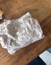 Pyjama 3 mois  fleur 