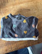 Pyjama 3 mois  Bleue cœur jaune 