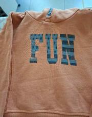 Sweat tao funorange 4 ans