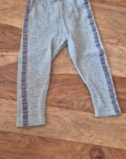 Legging gris rembourré 18M