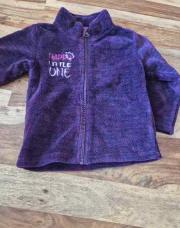 Gilet mauve 86/92 lupillu