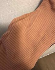 Legging brun évasé 9m