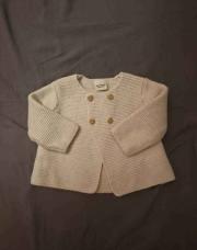 Gilet blanc 12 mois TAO