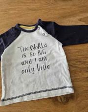 Tshirt longue m 74cm the world
