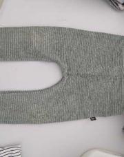 legging velours côtelé vert 92cm babystyling
