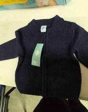 Gilet bleu neuf 