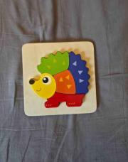 Puzzle hérisson bois