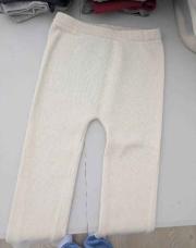 pantalon maille blanc next 98