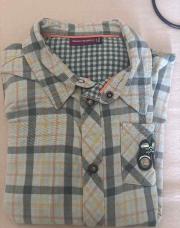 Chemise carreaux vert SM 6
