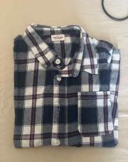 Chemise carreaux bleu TAO 6