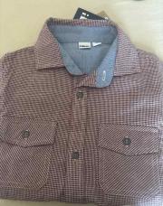 Chemise bordeaux neuve IDo 6