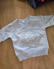 Pull gris lion 
