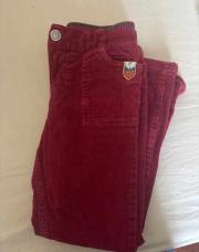 Pantalon velours rouge SM 6