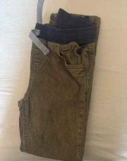 Pantalon velours vert PB 6