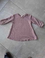 Tunique mauve 9-12m