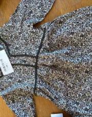 Robe fleur kaki 18mois 