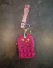 Porte cle pop it fushia