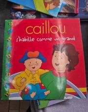 Livre caillou s'habille comme un grand