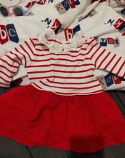 Robe avec dentelle 6M