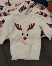 Robe pull noel 